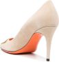 Santoni Suède pumps Beige - Thumbnail 3