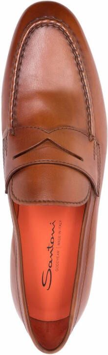 Santoni Tonale loafers Bruin