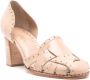 Sarah Chofakian Colette leren pumps Beige - Thumbnail 2