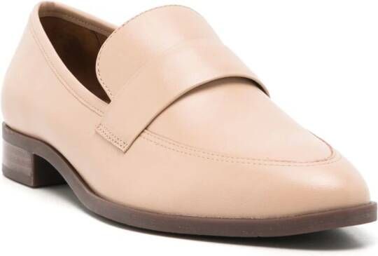 Sarah Chofakian Costes leren loafers Beige