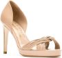 Sarah Chofakian echt leren sandalen Beige - Thumbnail 2