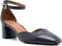 Sarah Chofakian Florence leren pumps Zwart - Thumbnail 2