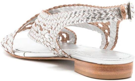 Sarah Chofakian Isolde sandalen Zilver