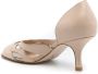 Sarah Chofakian Kate sandalen met open neus Beige - Thumbnail 3