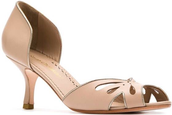 Sarah Chofakian leather pumps Beige