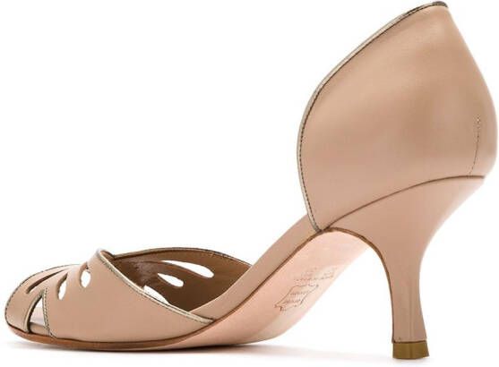 Sarah Chofakian leather pumps Beige