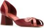 Sarah Chofakian leather pumps Rood - Thumbnail 2