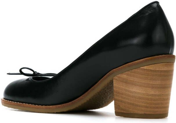 Sarah Chofakian leather pumps Zwart