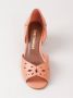 Sarah Chofakian chunky heel pumps Geel - Thumbnail 4