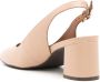 Sarah Chofakian Quartier leren pumps Beige - Thumbnail 3