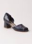 Sarah Chofakian sandalen met chunky hak Blauw - Thumbnail 2