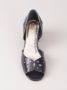 Sarah Chofakian sandalen met chunky hak Blauw - Thumbnail 4