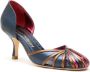 Sarah Chofakian Sarah leren schoenen Blauw - Thumbnail 2