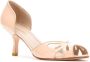 Sarah Chofakian Valencia schoenen met open neus Beige - Thumbnail 2