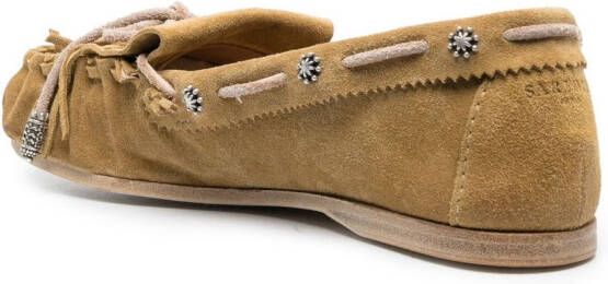 Sartore Suède loafers Bruin