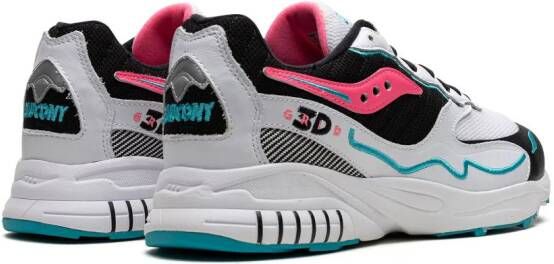 Saucony 3D Grid Hurricane sneakers Wit