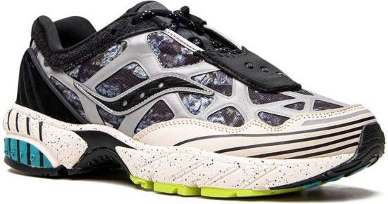 Saucony Grid Web Reflect sneakers Zwart