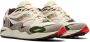 Saucony x Bodega Grid Shadow 2 "Jaunt Woven Hennep Acid Lime Red Alert Gum" sneakers Beige - Thumbnail 2