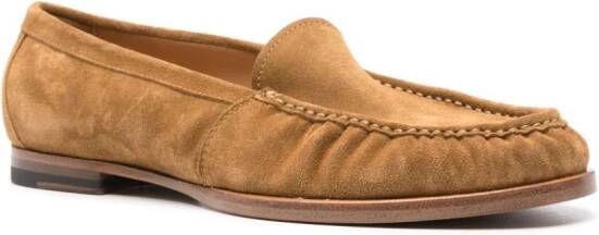 Scarosso Alain suède loafers Bruin