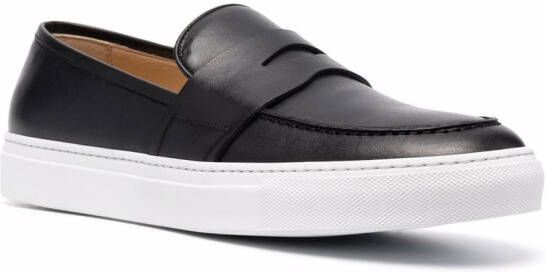 Scarosso Alberto penny loafers Zwart