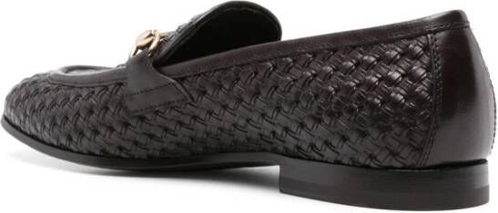 Scarosso Alessandro leren loafers Bruin