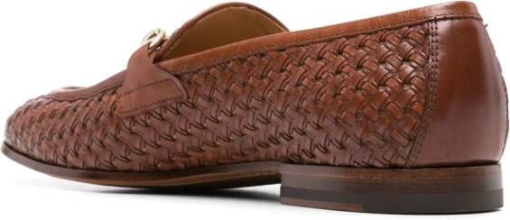 Scarosso Alessandro leren loafers Bruin