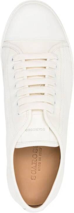 Scarosso Ambrogio leren sneakers Wit