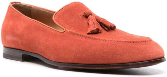 Scarosso Flavio suède loafers Oranje