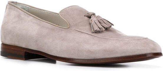 Scarosso Flaviola loafers met kwastje Grijs