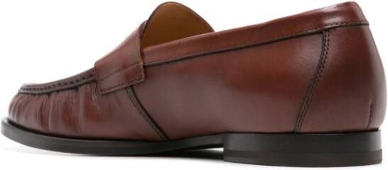 Scarosso Fred leren loafers Bruin