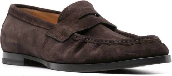 Scarosso Fred suède loafers Bruin