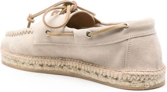 Scarosso Kai suède espadrilles Beige