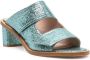 Scarosso Kristy metallic sandalen Groen - Thumbnail 2