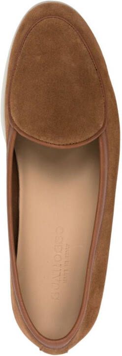 Scarosso Livio suède loafers Bruin