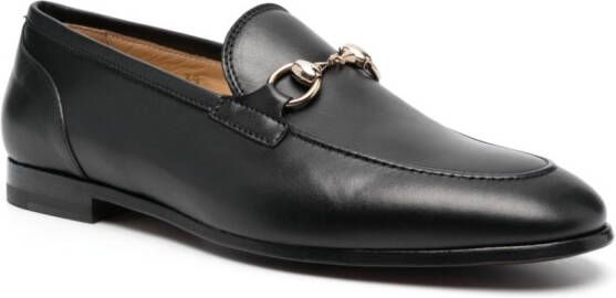 Scarosso Loafers met gesp Zwart