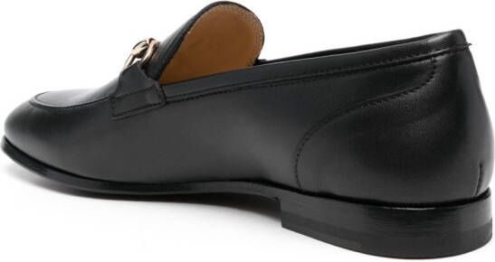 Scarosso Loafers met gesp Zwart