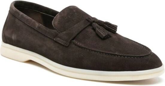 Scarosso Loafers met kwastjes Bruin