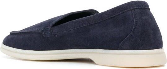 Scarosso Loafers met ronde neus Blauw