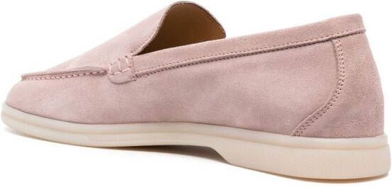 Scarosso Ludovica loafers met ronde neus Roze