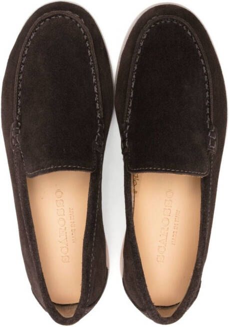 Scarosso Ludovica suède loafers Bruin