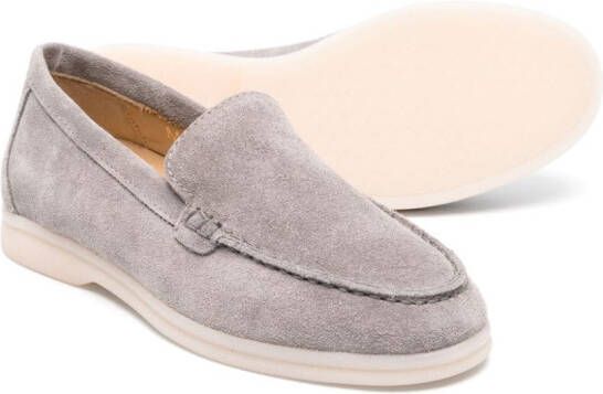 Scarosso Ludovico suède loafers Grijs