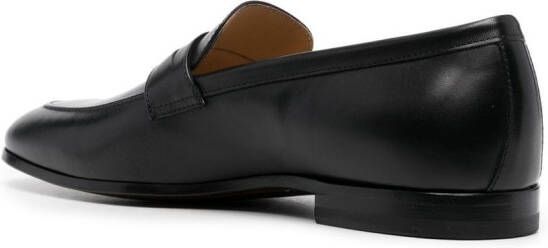 Scarosso Marzio loafers van lakleer Zwart