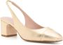 Scarosso Miranda 65 metallic pumps Goud - Thumbnail 2