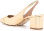 Scarosso Miranda 65 metallic pumps Goud - Thumbnail 3