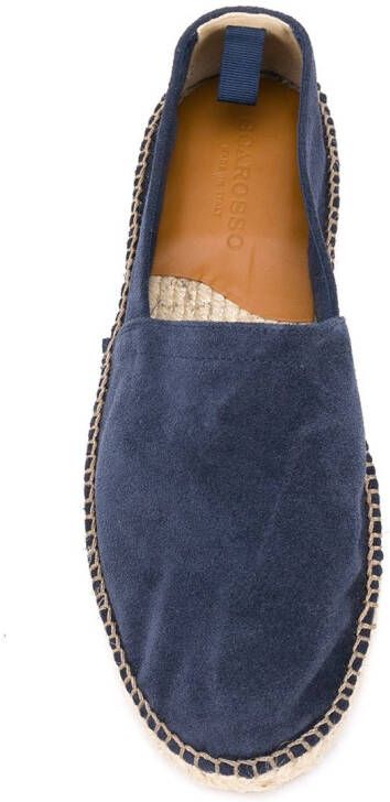 Scarosso Pablo effen espadrilles Blauw