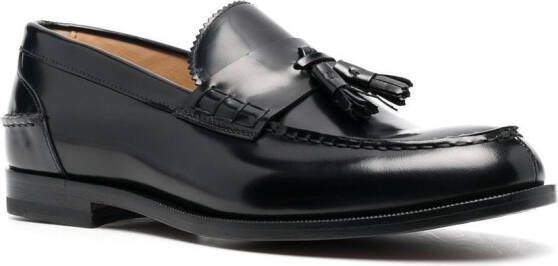 Scarosso Ralphine loafers met kwastje afwerking Zwart