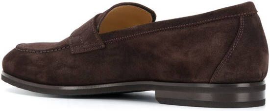 Scarosso Renato loafers met ronde neus Bruin