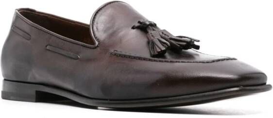 Scarosso Rodolfo leren loafers Bruin