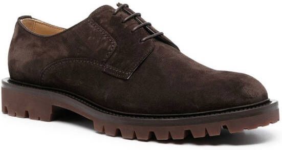 Scarosso Suède brogues Bruin