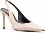 Scarosso Sutton leren pumps Beige - Thumbnail 2